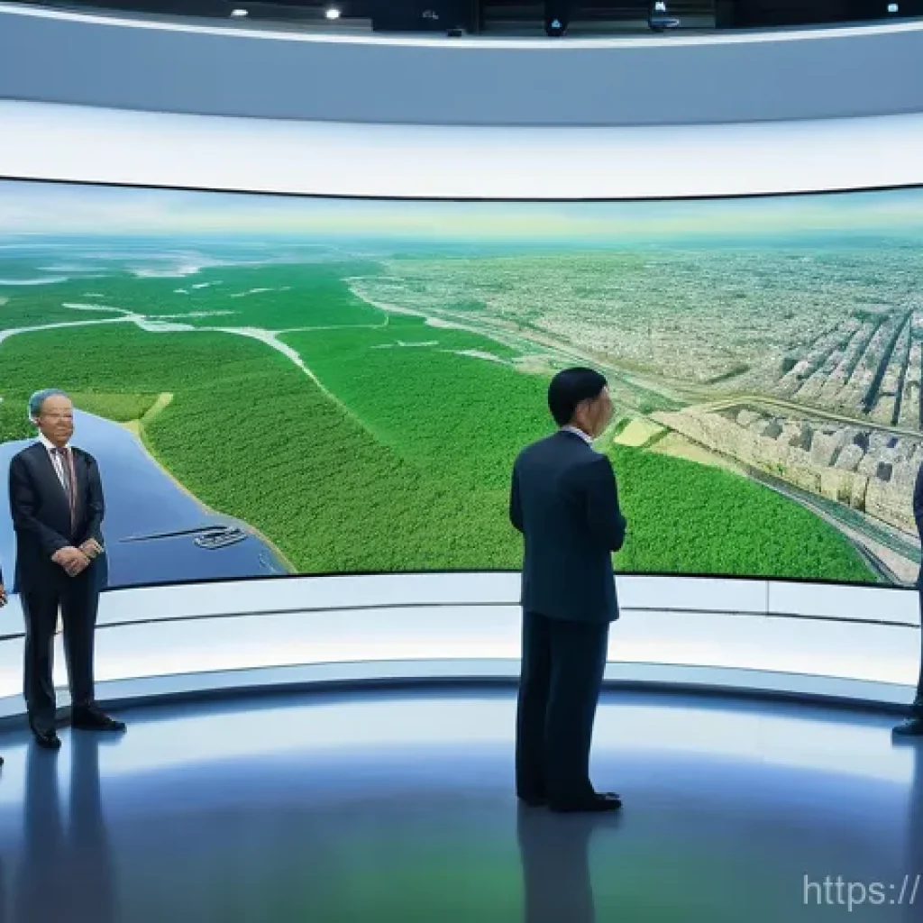 다자주의와 양자주의 비교 - **Prompt 1: Global Unity for Sustainable Future**
    A vibrant, high-resolution digital painting de...
